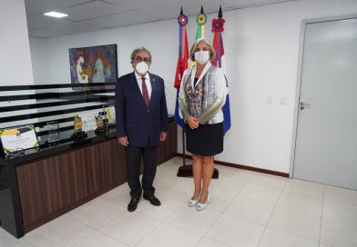 Presidente da Amatra 19 se reúne com Ministro Aloysio Corrêa da Veiga