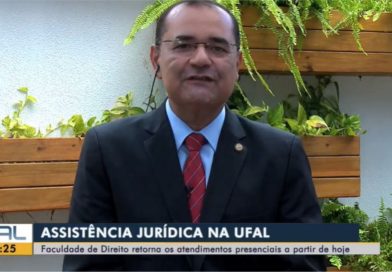 Juiz Flávio Costa fala sobre retorno de atendimento do escritório de assistência jurídica da UFAL no Bom Dia Alagoas, da TV Gazeta