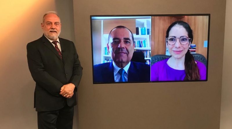 Vice-presidente da Amatra 19, juiz Flávio Luiz da Costa concede entrevista ao programa LINK CNJ, da TV Justiça